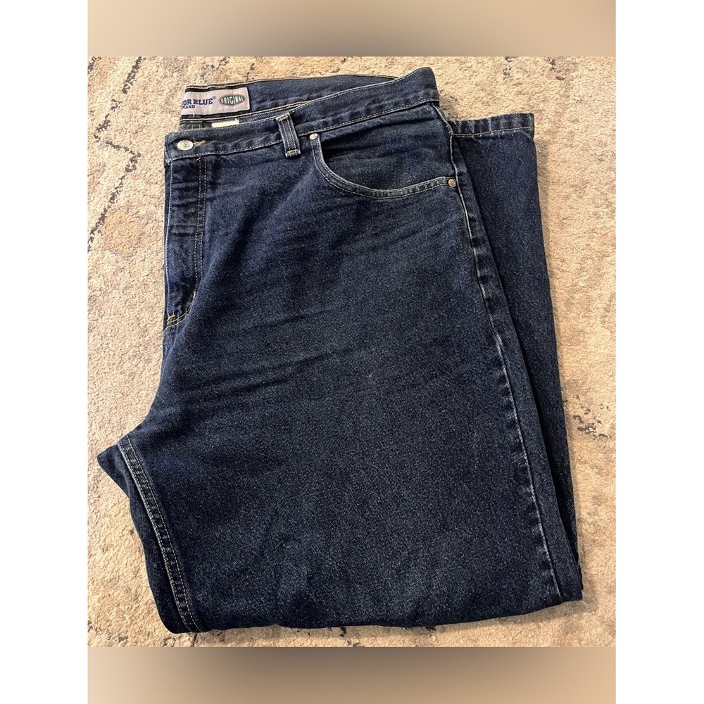 Vintage Anchor Blue Jeans Mens 42 Blue Original Grunge Baggy Skater Y2K 42x30